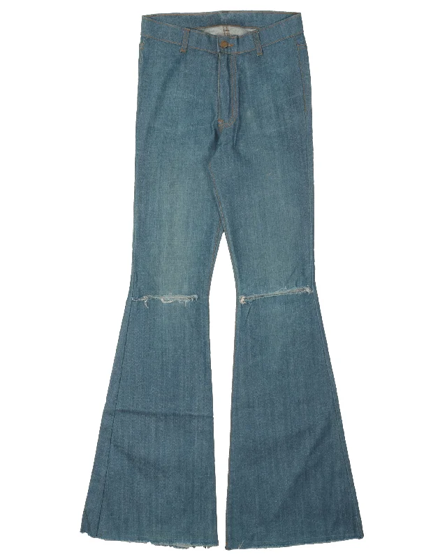 Retro Style Bellbottom Jeans