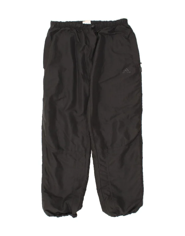 Modern Style ADIDAS Mens Tracksuit Trousers Large Grey Polyester