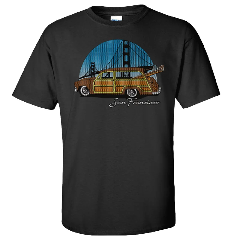 New Products San Francisco Knit Style Woody Asst Colors T-shirt/tee