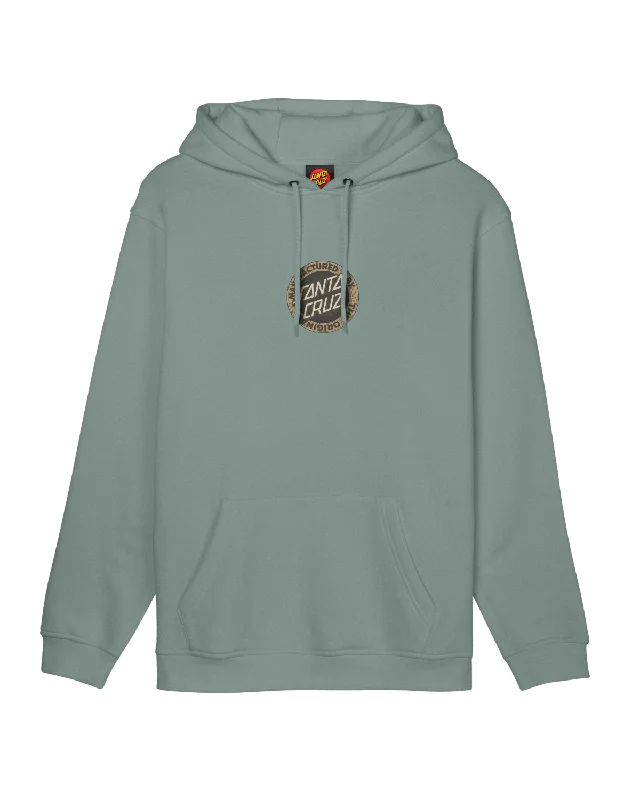 Timeless Style Carved MFG Front Hoodie in Moon Rock