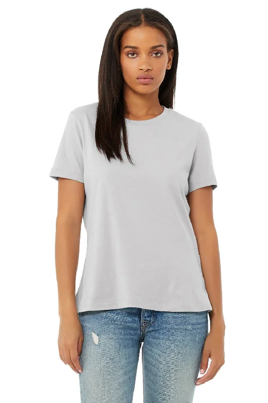 Multifunctional Style Bella + Canvas Womens Relaxed Jersey Short Sleeve Crewneck T-Shirt - Solid Athletic Grey Multifunctional Style Bella + Canvas Womens Relaxed Jersey Short Sleeve Crewneck T-Shirt - Solid Athletic Grey