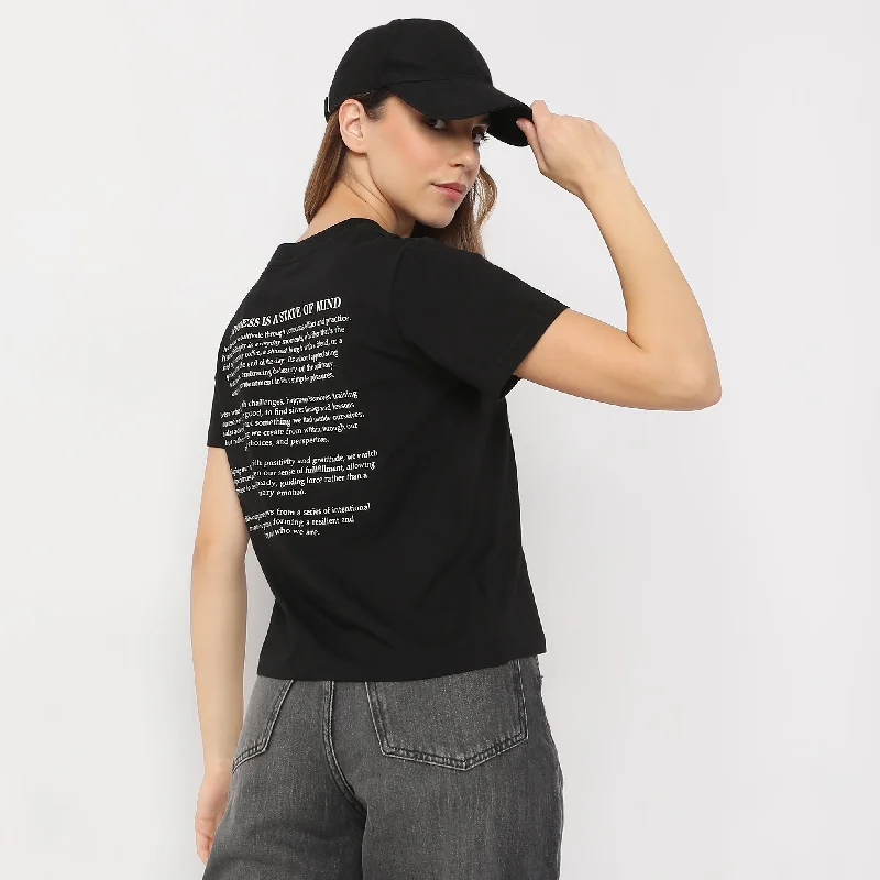 Youthful Style Slim Fit Graphic Short Sleeve Slim Fit T-Shirt