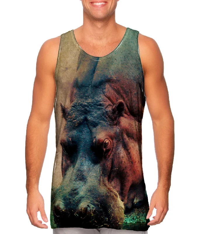 Simple Matching Drinking Hippo