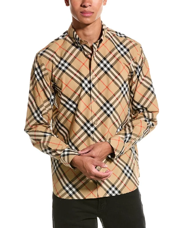 Retro Style Burberry Check Shirt
