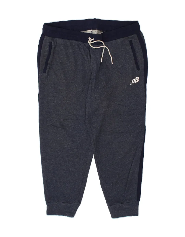 Modern Backpacks NEW BALANCE Mens Tracksuit Trousers Joggers XL Navy Blue
