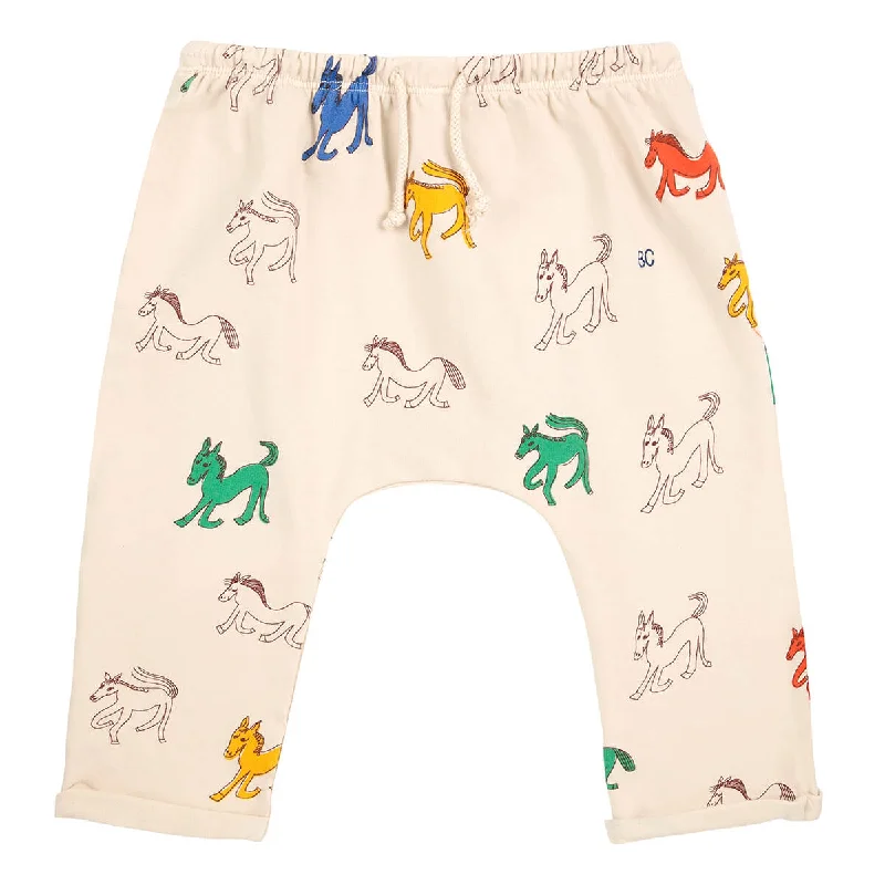 Classic Retro Wonder Horse AOP Baby Pants by Bobo Choses