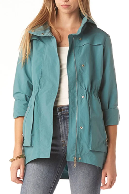 Fashionable And Fashionable Cory Weather Jacket In Brittany Blue