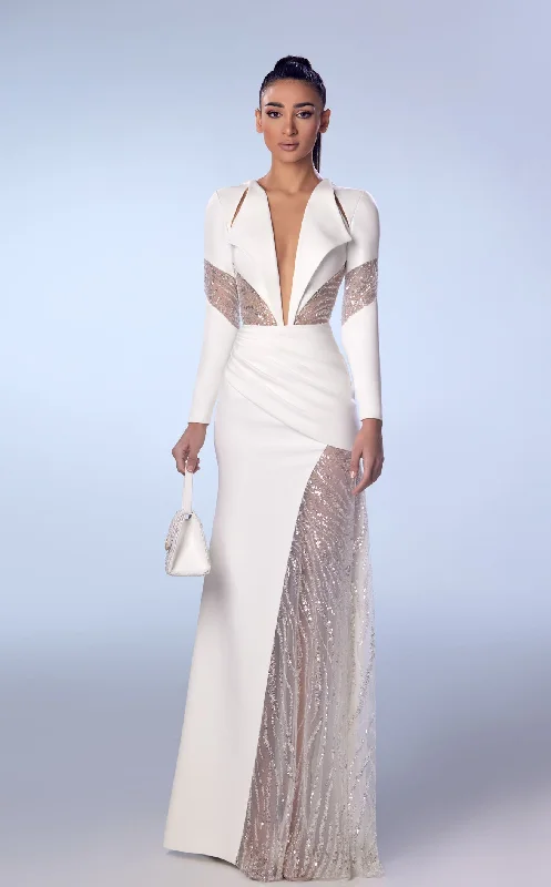 Unique Prints Reverie Couture FW65 Dress