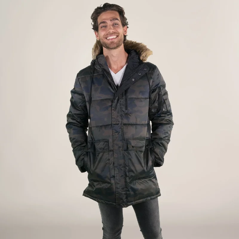 Everyday Wear Men's Snorkel Puffer Jacket
