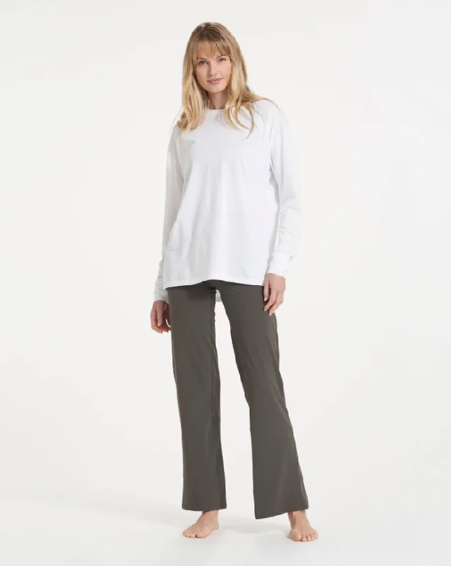 Romantic Data Long Sleeve Cove Twist Tee