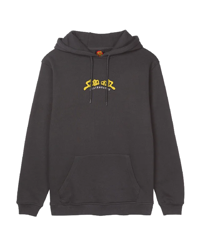 Sporty Wardrobe Winkowski 8Baller Trip Hoodie in Washed Black