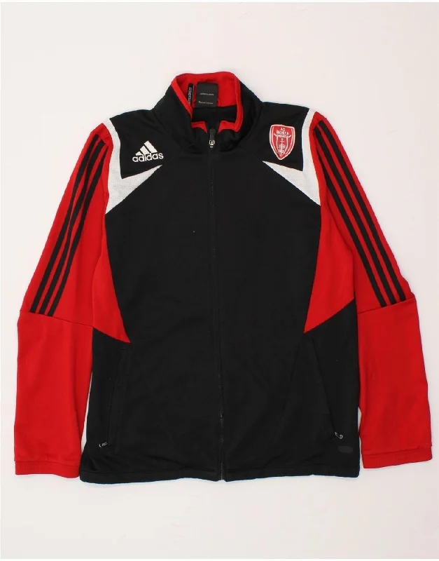 Minimalist Style ADIDAS Mens AC Monza Graphic Tracksuit Top Jacket UK 38/40 Medium Black