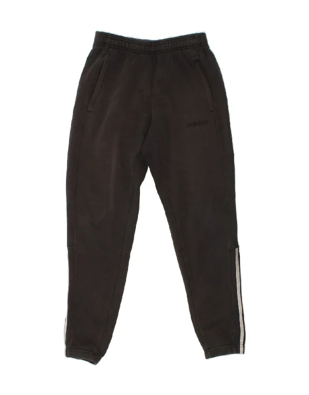 Parkas Style ADIDAS Mens Tracksuit Trousers Joggers Small Black Cotton