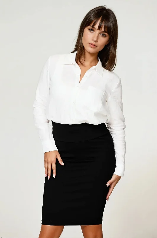 Simple Design Lola Black Skirt