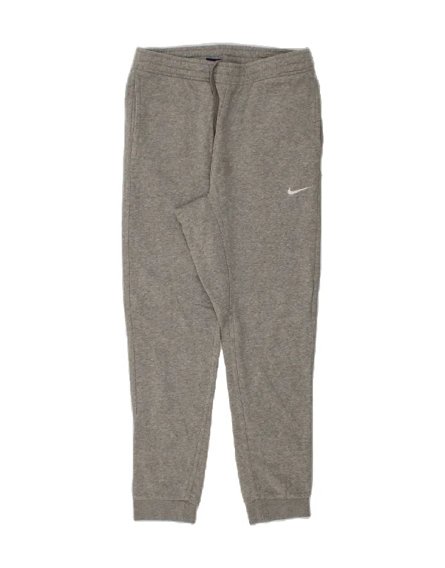 Everyday Essentials NIKE Mens Tracksuit Trousers Joggers Medium  Grey Cotton