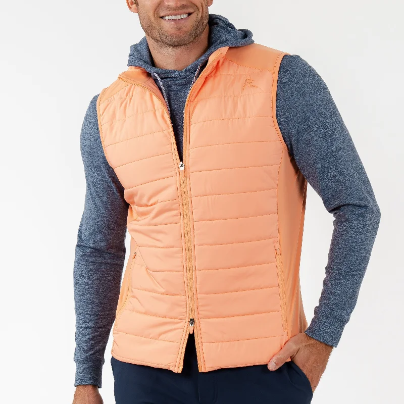 Summer Tees Fulton Performance Vest | Solid - Melon