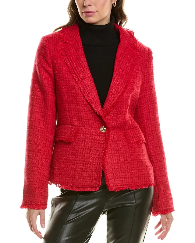 Exquisite Embroidery FATE Tweed Blazer