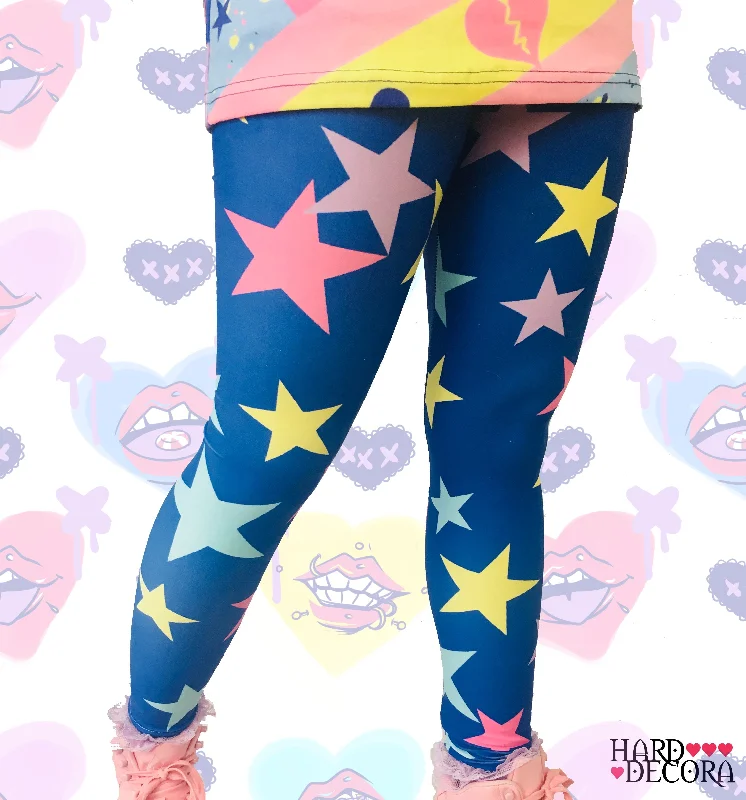 Exquisite Embroidery Rude Gal Leggings