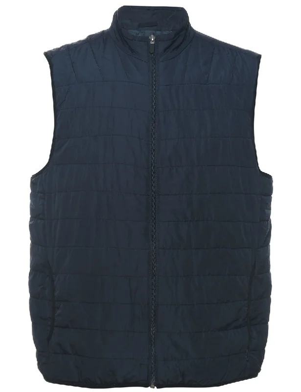 Casual Knitwear Chaps Puffer Vest - M