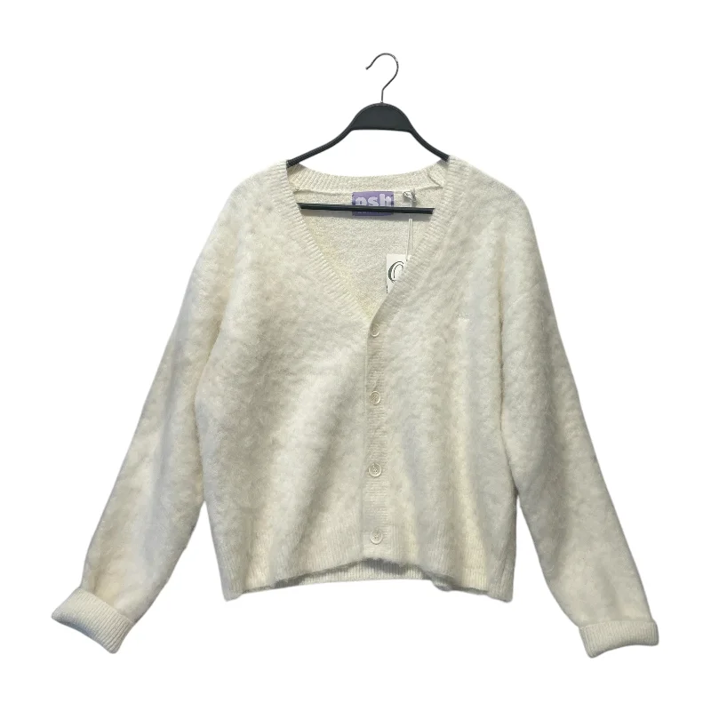 Smart Casual OSH KNITWEAR/Jacket/S/Polyester/WHT/