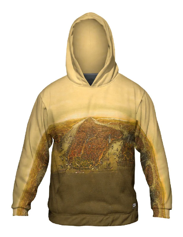 Jogging Jackets "Bird_#_s Eye Map of Manhattan New York City"