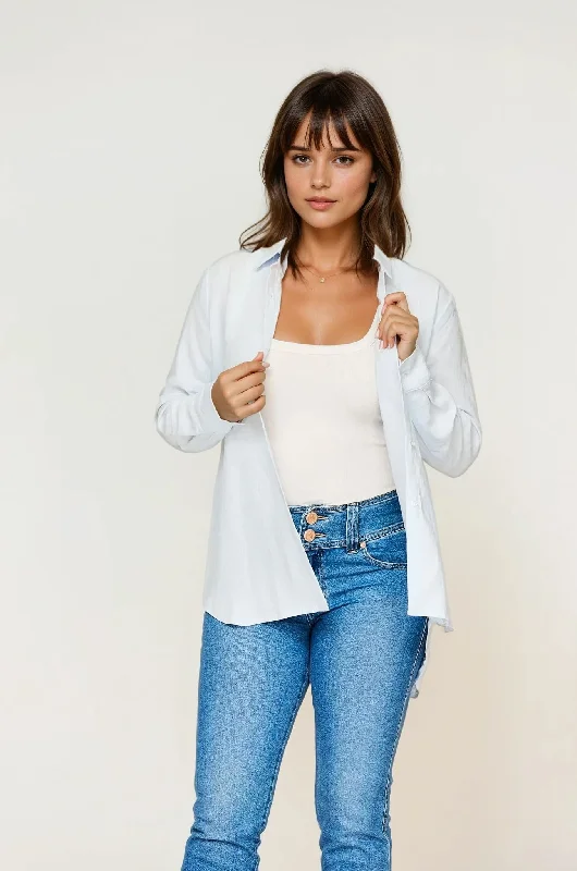 Leisure Sports Isla Linen Shirt White