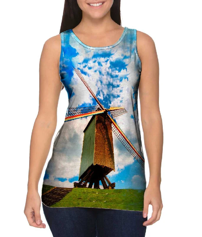 Retro Design Don Quixote Windmill