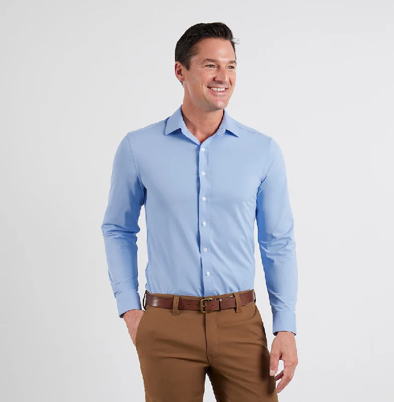Techwear Fashion Lenox Dress Shirt Classic Fit - Arctic Blue