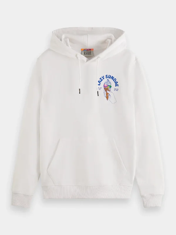 Stylish Comfort Front & back artwork hoodie