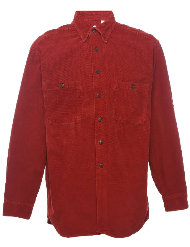 Modern Style St John's Bay Corduroy Shirt - L