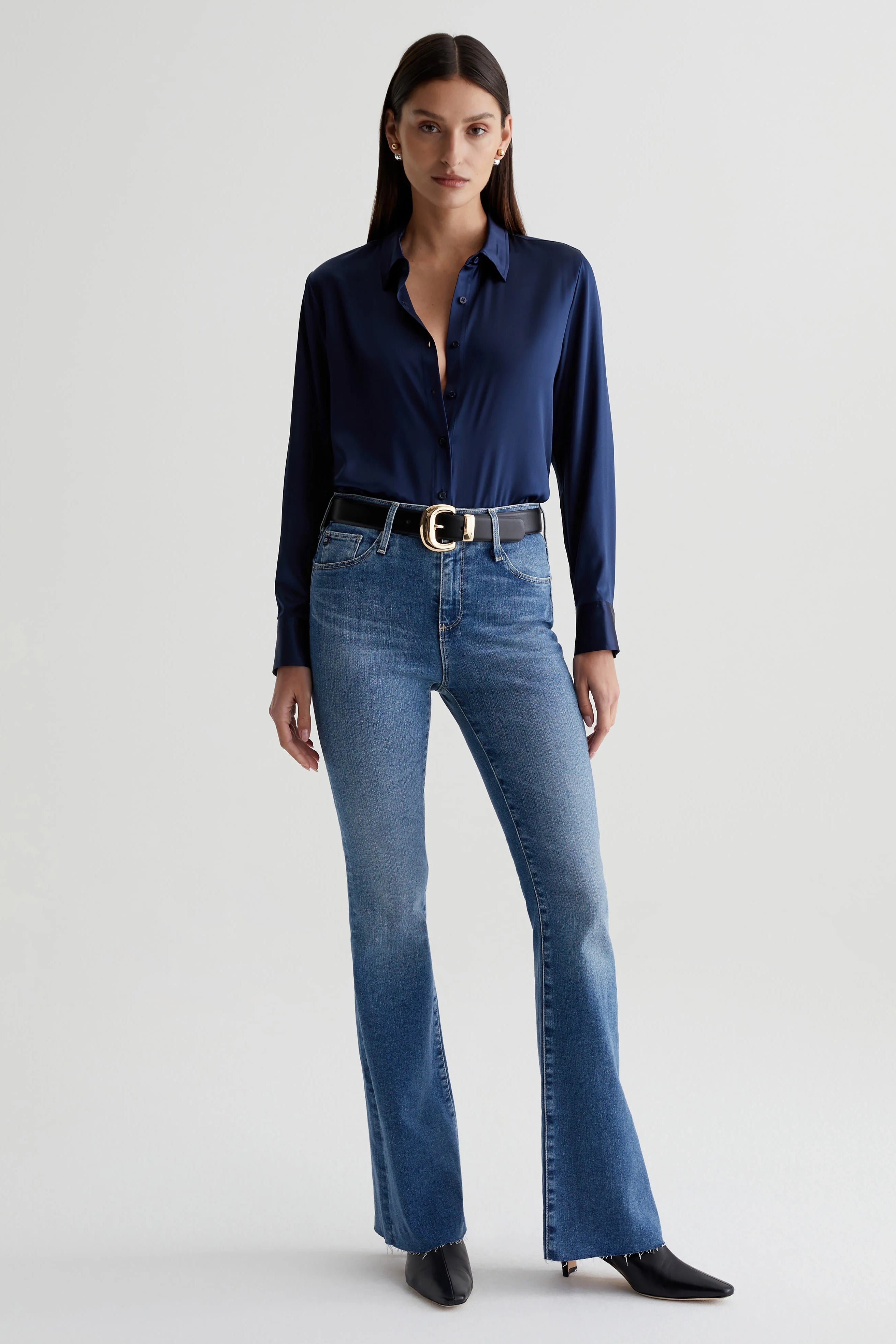 High-end Jackets AG Farrah Boot Jeans