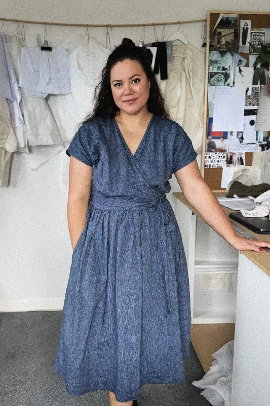 Comfortable Wear Paper Theory Patterns Zadie Dress