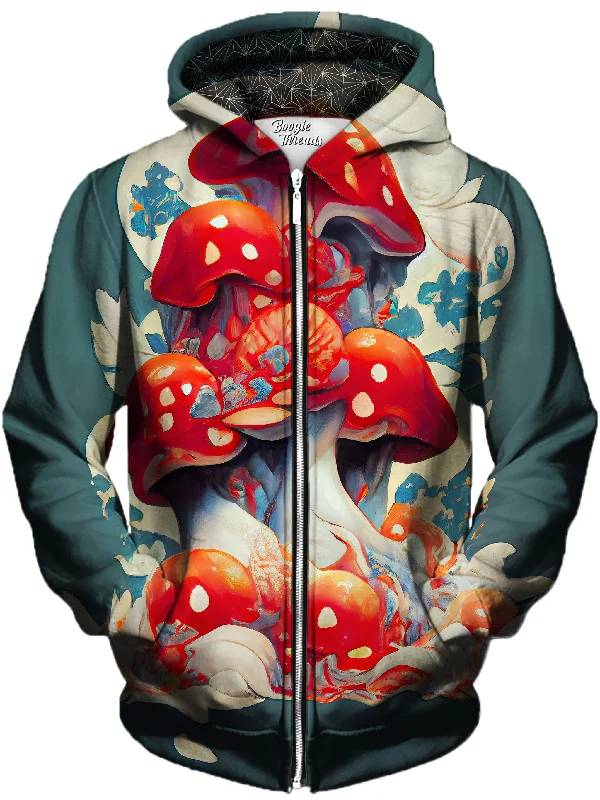 High-quality Styles Redundant Religion Unisex Zip-Up Hoodie