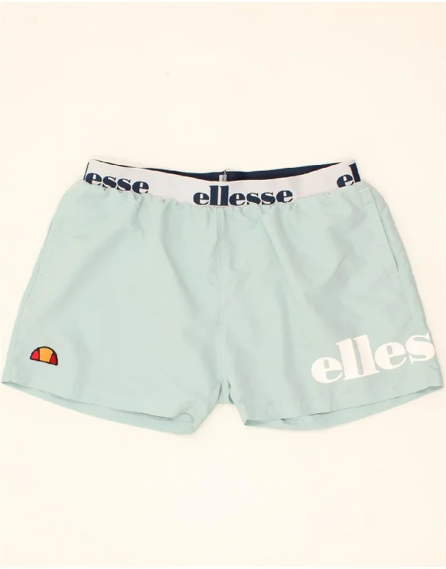 Stylish Apparel ELLESSE Mens Sport Shorts Medium  Blue