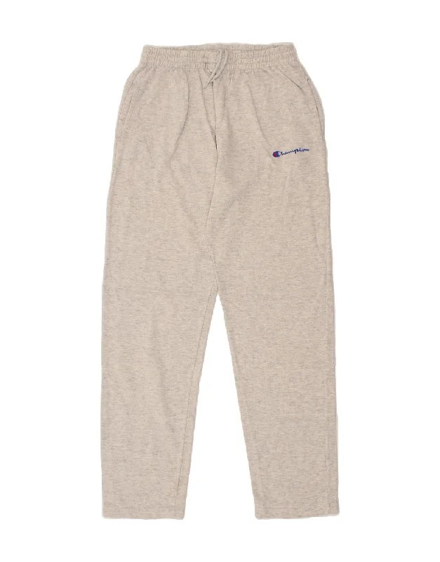 Active Wear CHAMPION Mens Tracksuit Trousers Medium Grey Cotton