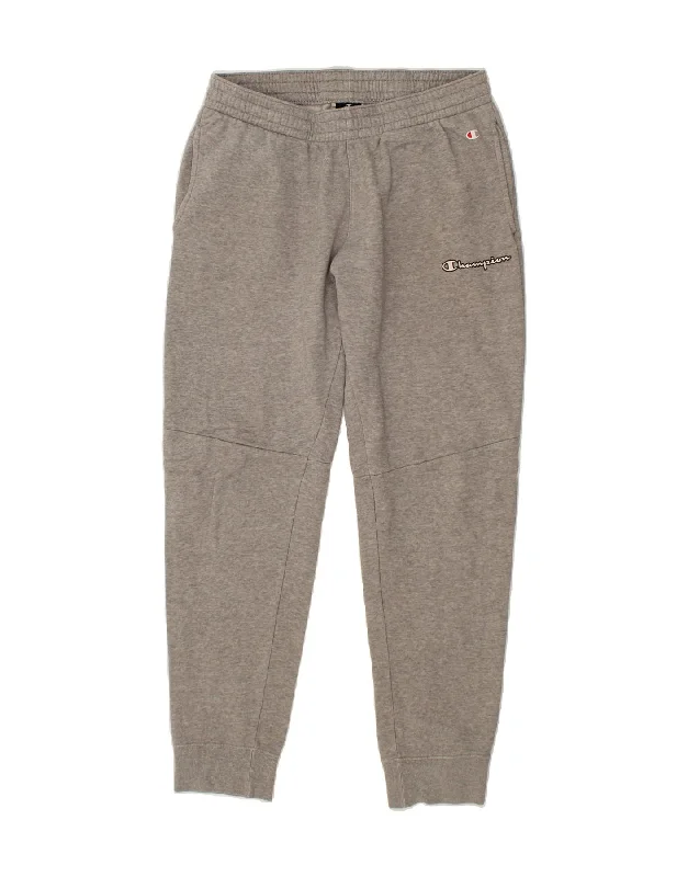 Fashion Basics CHAMPION Mens Tracksuit Trousers Joggers Medium  Grey