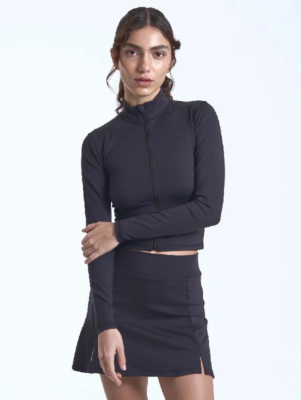 Fashion Innovation Millow Mock Neck Zip Up Jacket