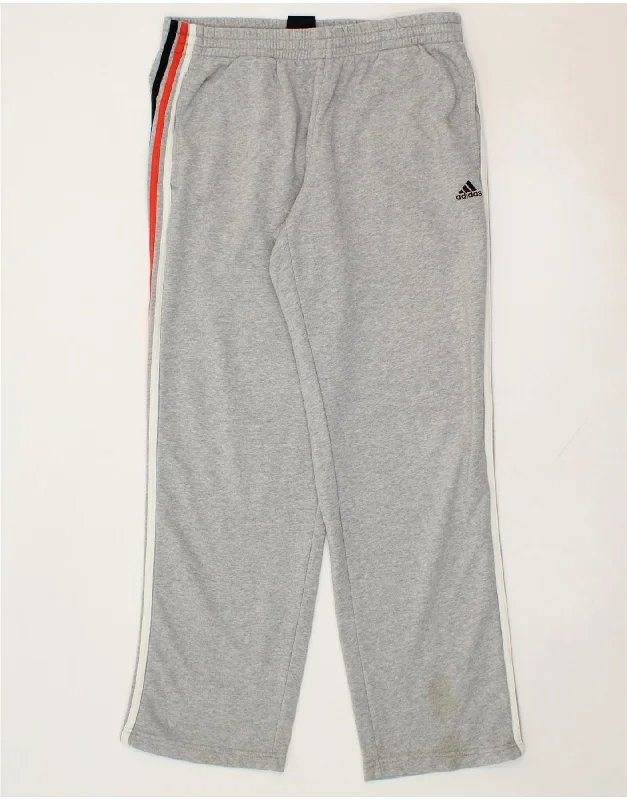 All-Purpose Wear ADIDAS Mens Climalite Tracksuit Trousers Large  Grey Cotton