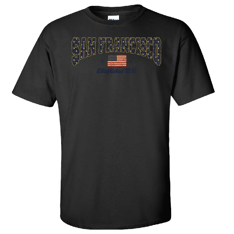 Avant-garde Design San Francisco Stars Asst Colors T-shirt/tee