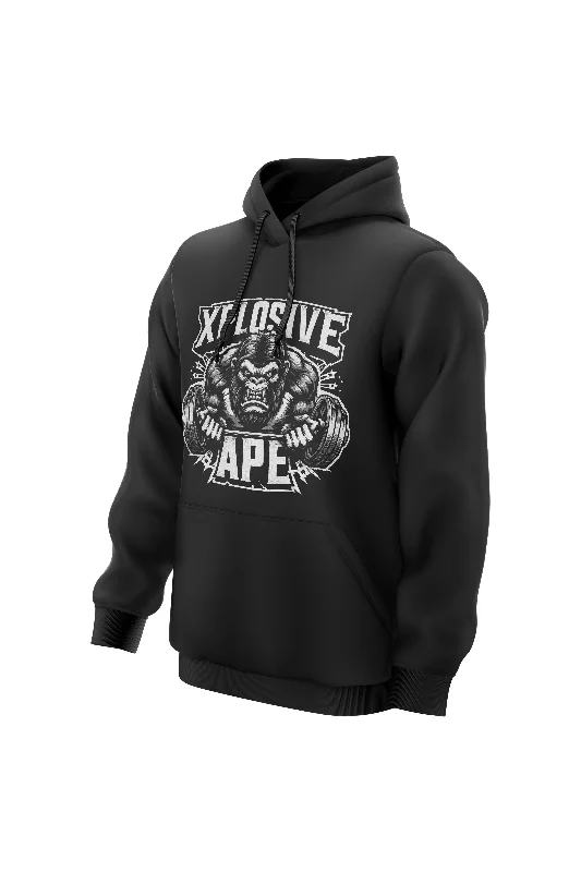 Parkas Style XAPE Jungle Hoodie - Black