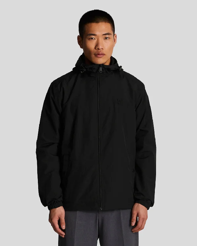 Sports Pants Tonal Eagle Zip Through Hooded Jacket