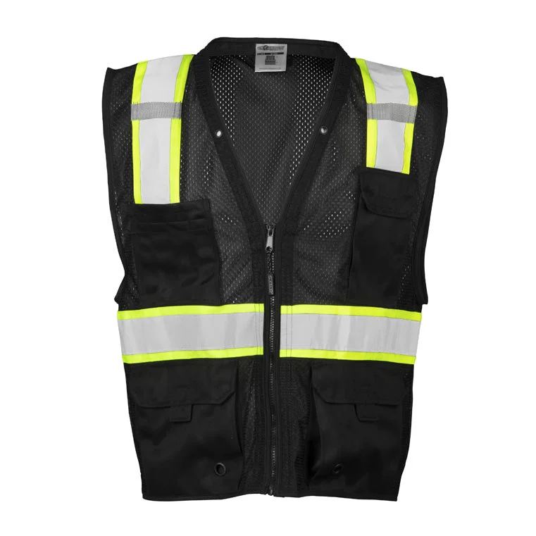 Comfortable Shoes ML Kishigo Men's Enhanced Visibility Multi Pocket Mesh Vest