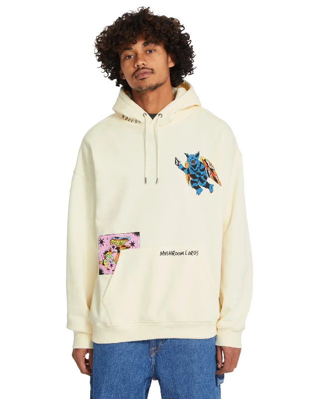 Versatile Looks Bob Mollema Pulllover Hoodie in Light Beige