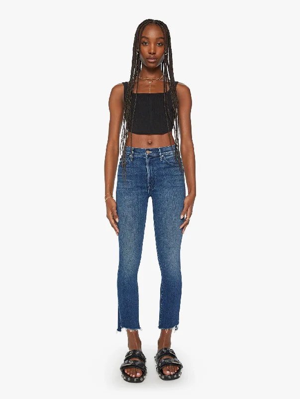 Fresh And Elegant 1157-1218sak MOTHER The Insider Crop Step Fray