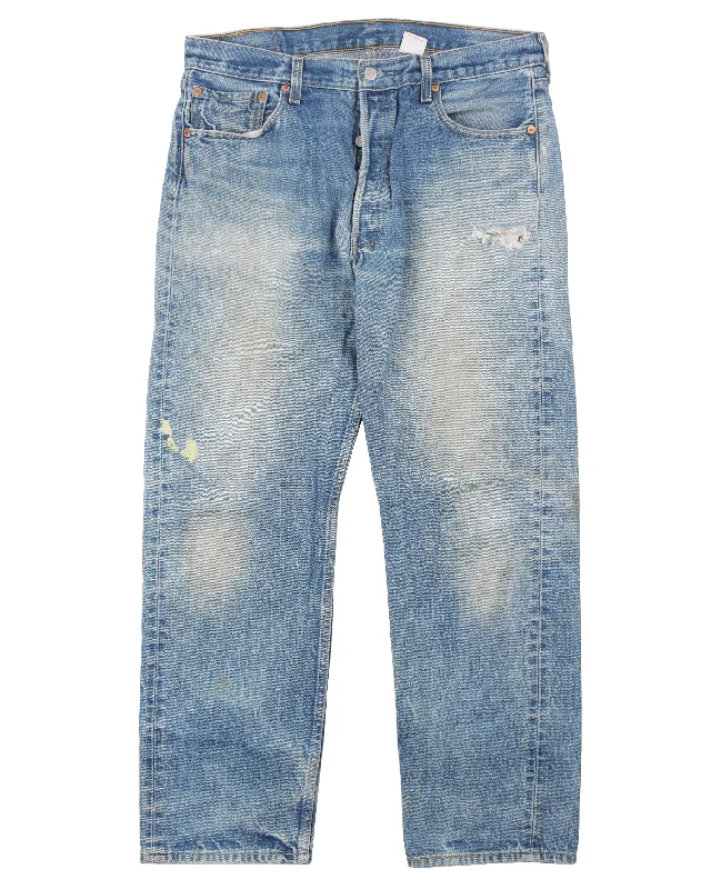 Parkas Style 1990's Levi's 501 Painter Denim