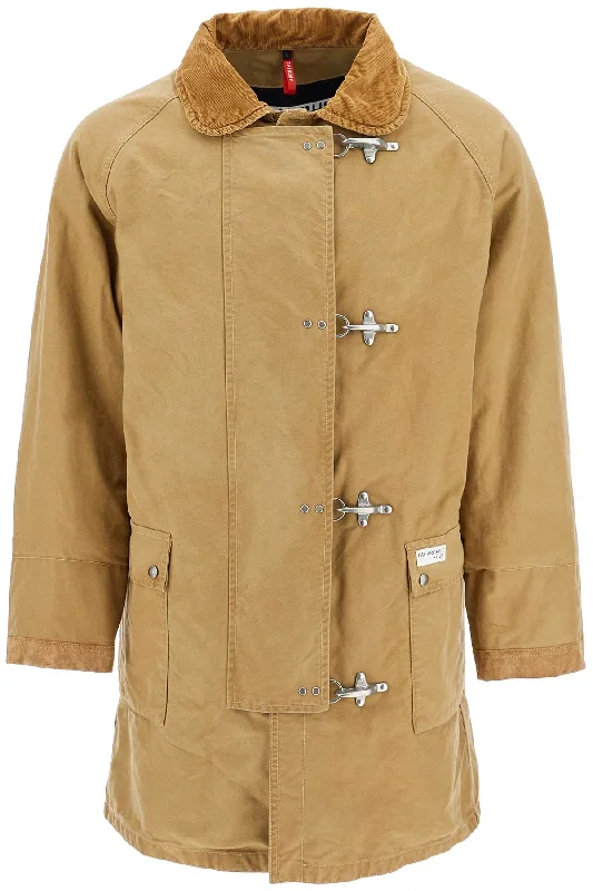 Everyday Wear Fay Archive Men's Padded Canvas Jacket Coat