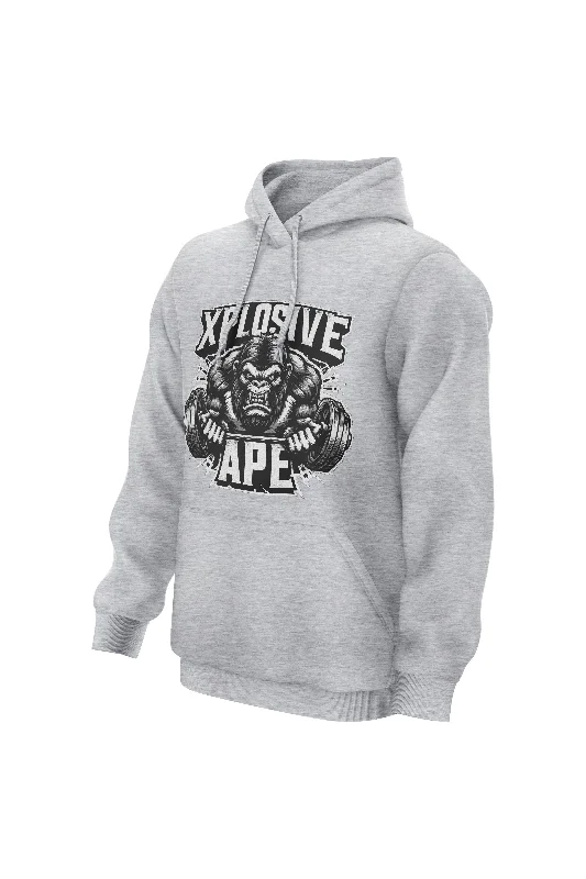 High-end Jackets XAPE Jungle Hoodie - Sports Grey