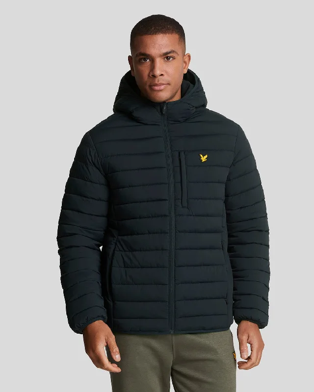 Printed Scarves Sports Stretch Lightweight Quilted Jacket