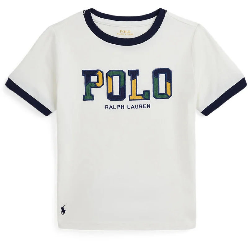 Elegant Design Polo Ralph Lauren Deckwash white T-Shirt