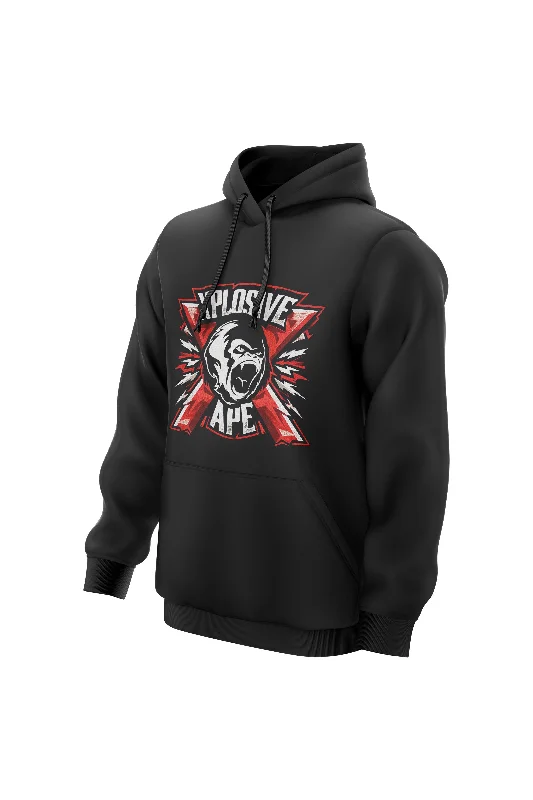 Street Tees XAPE Flash Hoodie - Black
